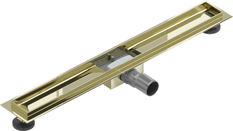 Mexen Flat Korpus für Linienentwässerung 70 cm, Gold - 1515070