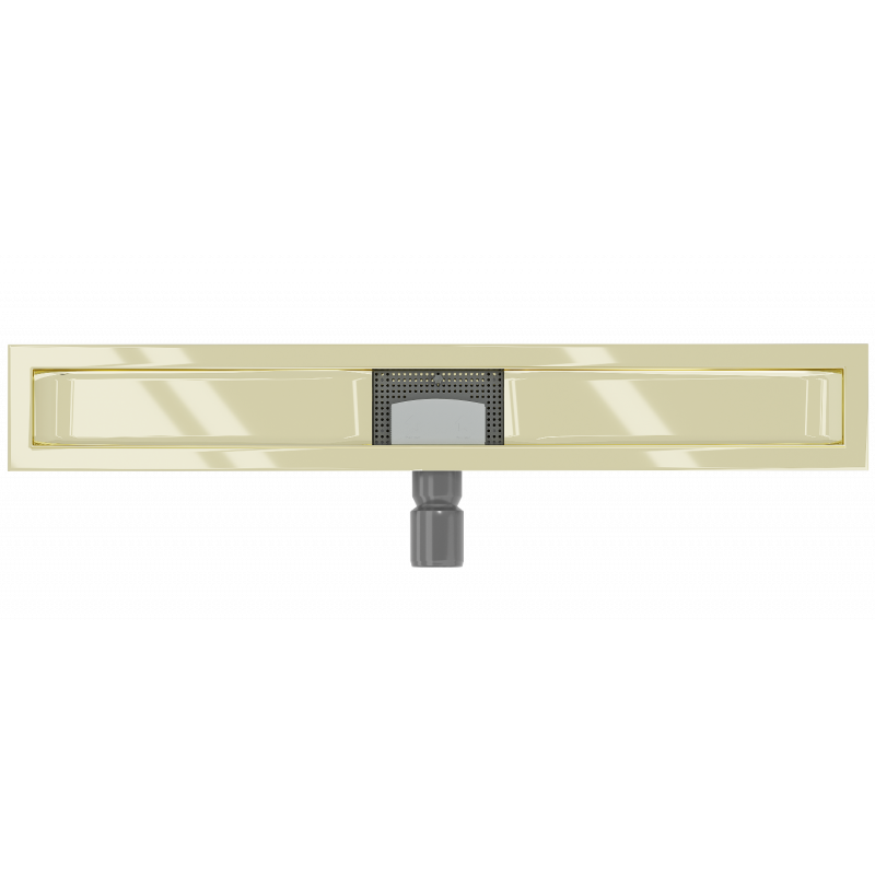 Mexen Flat Korpus für lineare Ablauf, 80 cm, gold - 1515080