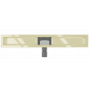 Mexen Flat Korpus für lineare Ablauf, 80 cm, gold - 1515080