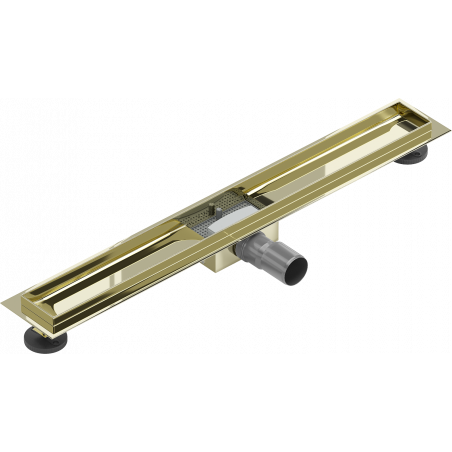 Mexen Flat Korpus für lineare Ablauf, 80 cm, gold - 1515080