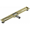 Mexen Flat Korpus für lineare Ablauf, 80 cm, gold - 1515080