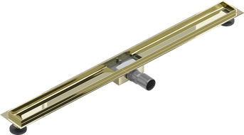 Mexen Flat Gehäuse für lineare Abflüsse 90 cm, gold - 1515090