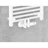 Mexen Uni-Term Heizkörperventil Eck-/Durchgangsform, Duplex, DN50, weiß - W908-000-20