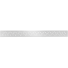 Mexen Flat M12 Abdeckung für Linienentwässerung 50 cm, Inox - 1021050