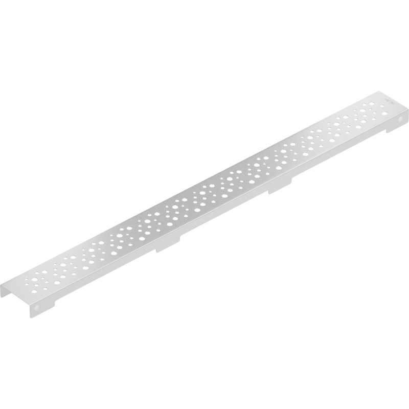Mexen Flat M12-Abdeckung für Linienentwässerung 60 cm. Inox - 1021060