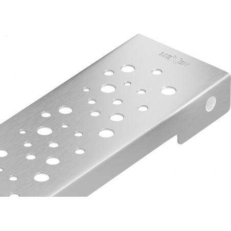 Mexen Flat M12 Abdeckung für Rinnenablauf 80 cm, Inox - 1021080