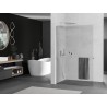 Mexen Kioto+ L Duschwand mit Regal Walk-in 50 x 200 cm, transparent, Chrom - 800-050-123-01-00