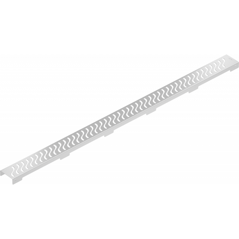 Mexen Flat M09 Abdeckleiste für Linienentwässerung 100 cm, Inox - 1028100