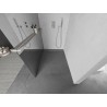 Mexen Kioto+ Duschwand mit Ablage Walk-in 90 x 200 cm, Spiegelglas, gebürsteter Nickel - 800-090-121-97-50