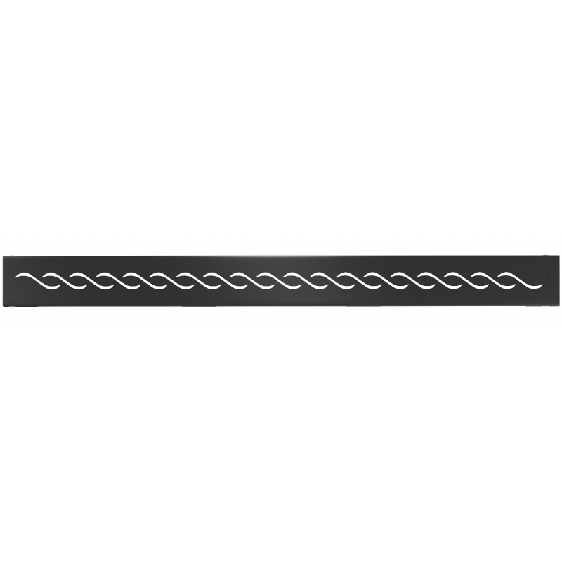 Mexen Flat M18 Abdeckung für Linienentwässerung 60 cm, schwarz - 1723060
