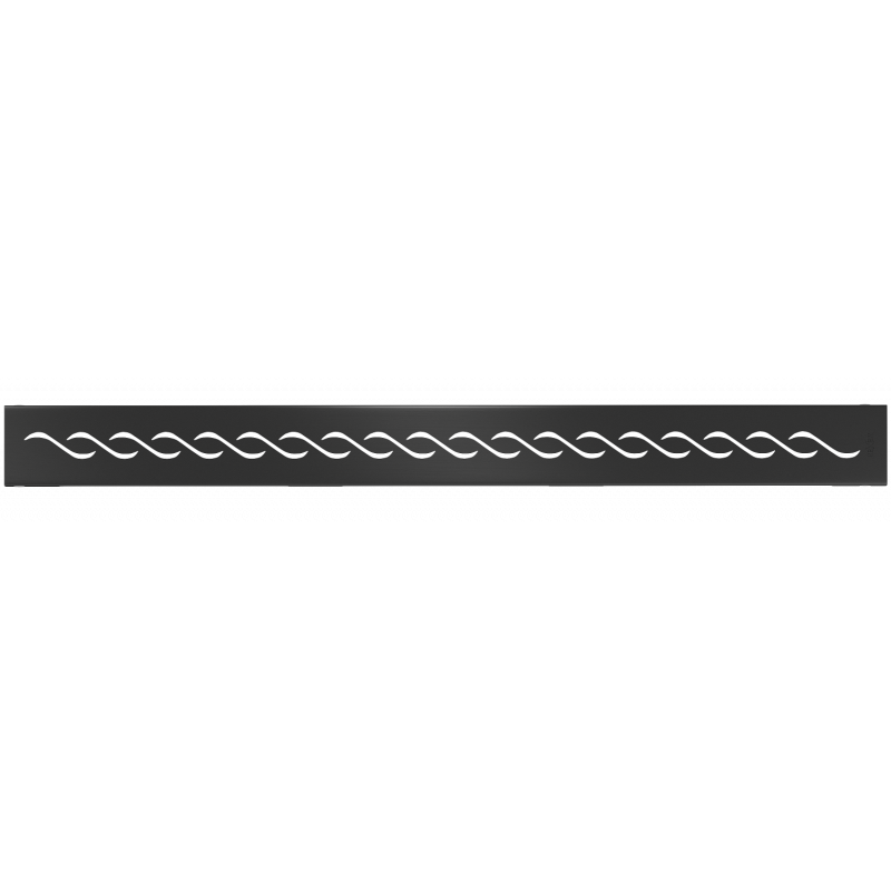 Mexen Flat M18 Abdeckung für Linienentwässerung 70 cm, schwarz - 1723070