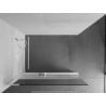 Mexen Kioto+ L Duschwand mit Regal Walk-in 80 x 200 cm, transparent/Frost, weiß - 800-080-123-20-35