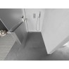 Mexen Kioto+ L Duschwand mit Ablage Walk-in 100 x 200 cm, Frost, Chrom - 800-100-123-01-30
