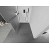 Mexen Kioto+ L Duschwand mit Regal Walk-in 80 x 200 cm, satiniert, Gun Metal - 800-080-123-95-30