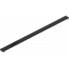 Mexen Flat MGB Abdeckung für Linienentwässerung 100 cm, schwarzes Glas - 1026100