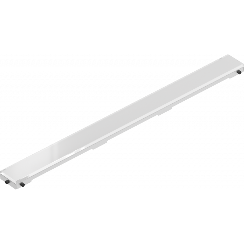 Mexen Flat MGW Abdeckung für linearen Ablauf 50 cm, Weißglas - 1027050