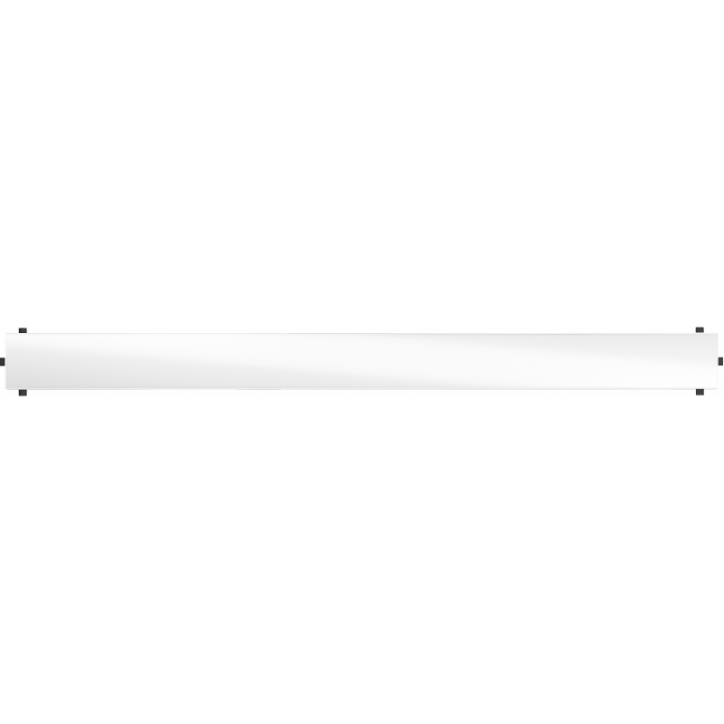 Mexen Flat MGW-Abdeckung für Linienentwässerung 60 cm, weißes Glas - 1027060