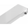 Mexen Flat MGW-Verkleidung für Linienentwässerung 70 cm, weißes Glas - 1027070
