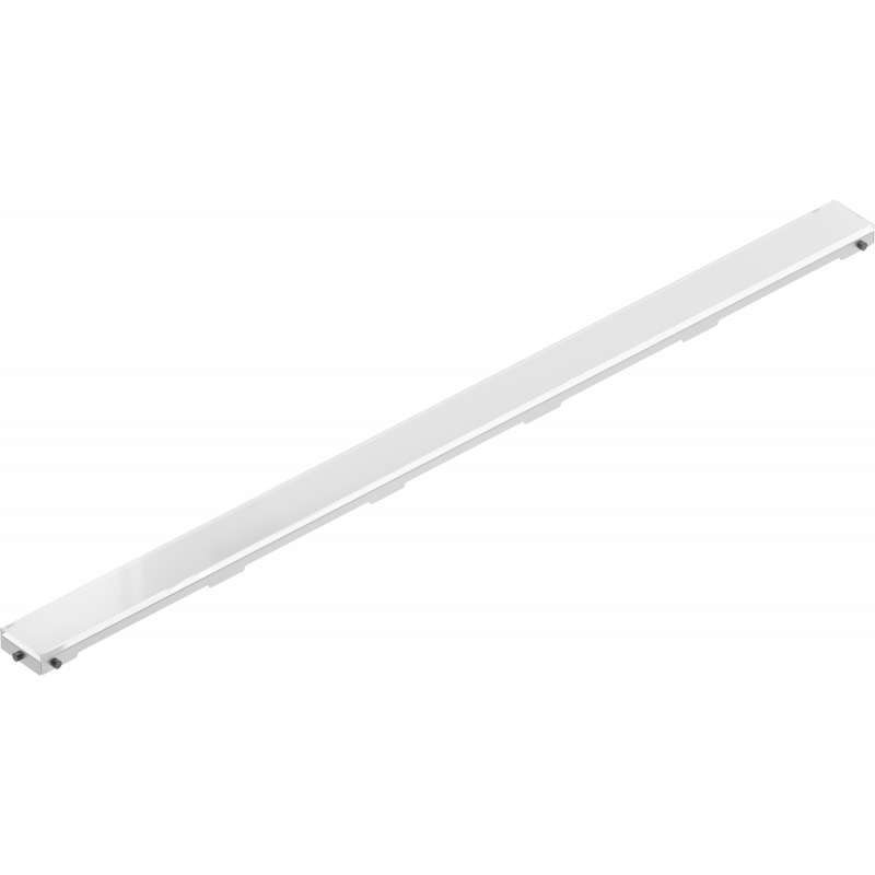 Mexen Flat MGW Abdeckung für Linienentwässerung 90 cm, weißes Glas - 1027090