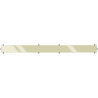 Mexen Flat M13 Abdeckung 2-in-1 für Linienentwässerung 70 cm, gold - 1519070