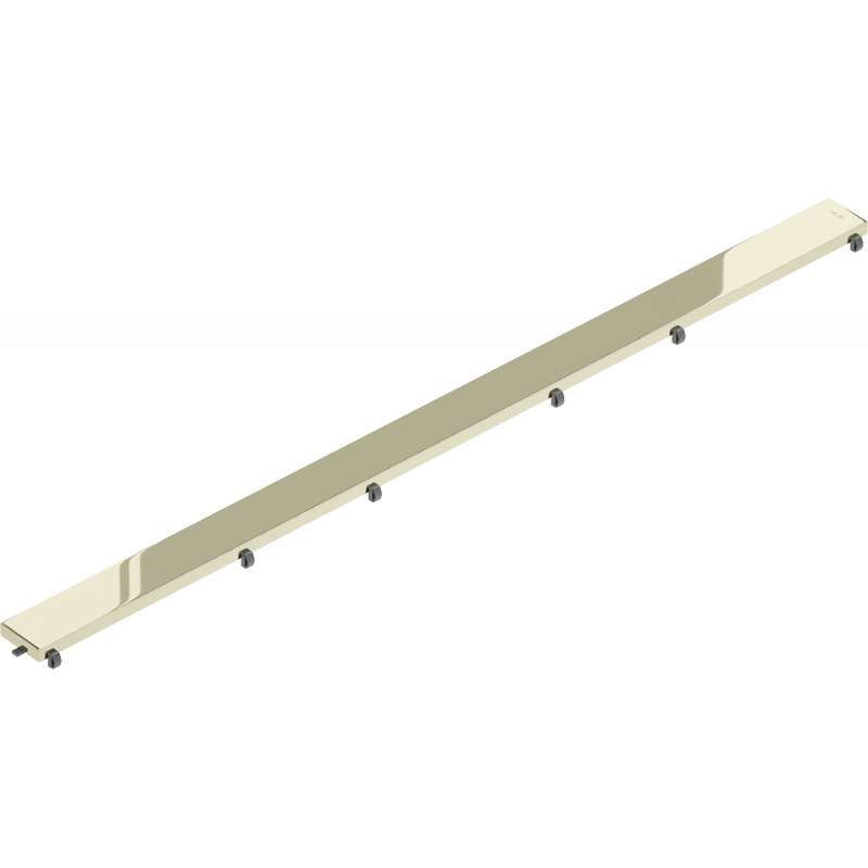 Mexen Flat M13 Abdeckung 2-in-1 für linearen Ablauf 100 cm, gold - 1519100
