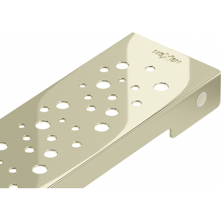 Mexen Flat M12 Abdeckung für Linienablauf 50 cm, Gold - 1521050