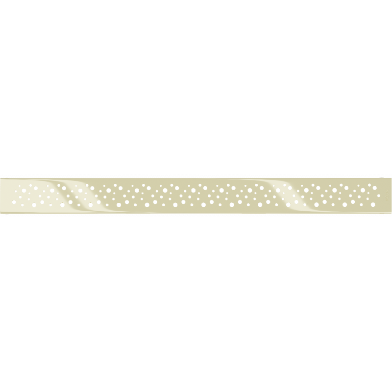 Mexen Flat Abdeckung für Linienentwässerung M12 60 cm, Gold - 1521060