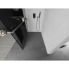 Mexen Kioto+ L Duschwand mit Ablage Walk-in 80 x 200 cm, Graphit, Gun Metal - 800-080-123-95-40