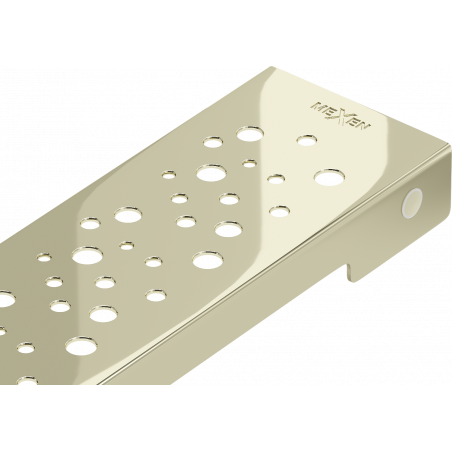 Mexen Flat M12 Abdeckung für linearen Ablauf 80 cm, Gold - 1521080