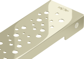 Mexen Flat M12 Abdeckung für linearen Ablauf 80 cm, Gold - 1521080