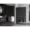 Mexen Kioto+ L Duschwand mit Ablage Walk-In 110 x 200 cm, Spiegel, Chrom - 800-110-123-01-50