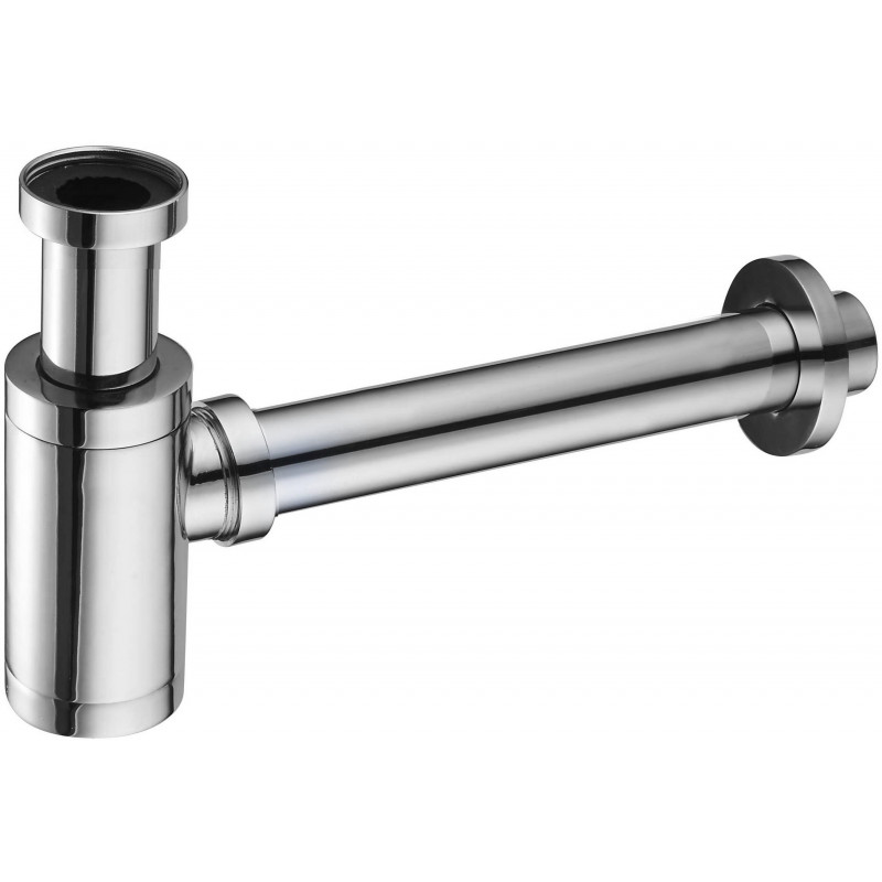 Mexen Runder Waschbecken-Halbsiphon, Chrom - 79950-00