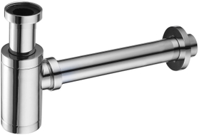 Mexen Runder Waschbecken-Halbsiphon, Chrom - 79950-00