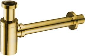 Mexen runder Waschbecken-Halbsyphon, gold - 79950-50