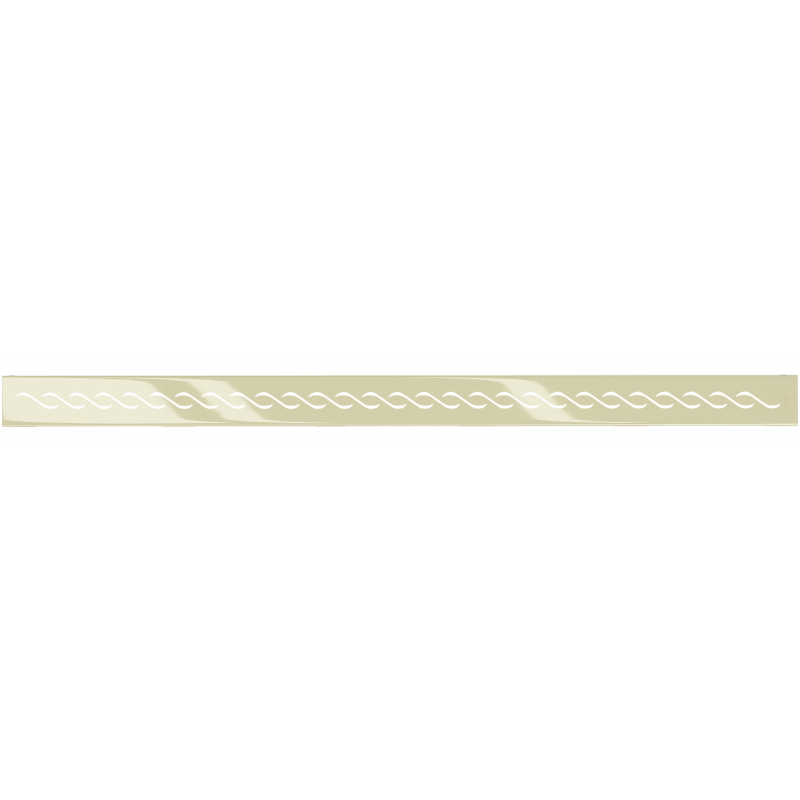 Mexen Flat M18 Abdeckung für Linienentwässerung 70 cm, gold - 1523070