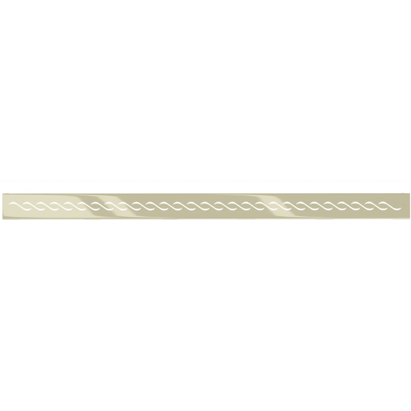 Mexen Flat M18-Abdeckung für linearen Abfluss 90 cm, gold - 1523090