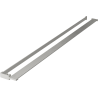Mexen Regal für Duschwand mit Handtuchhalter, gebürsteter Nickel - 800-02-97