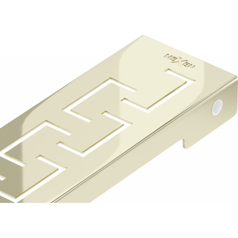 Mexen Flat M15 Abdeckung für linearen Abfluss 50 cm, gold - 1524050