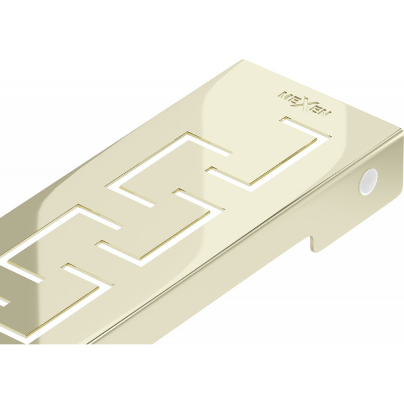Mexen Flat M15 Abdeckung für Linienentwässerung 100 cm, Gold - 1524100