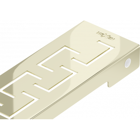 Mexen Flat M15 Abdeckung für Linienentwässerung 100 cm, Gold - 1524100