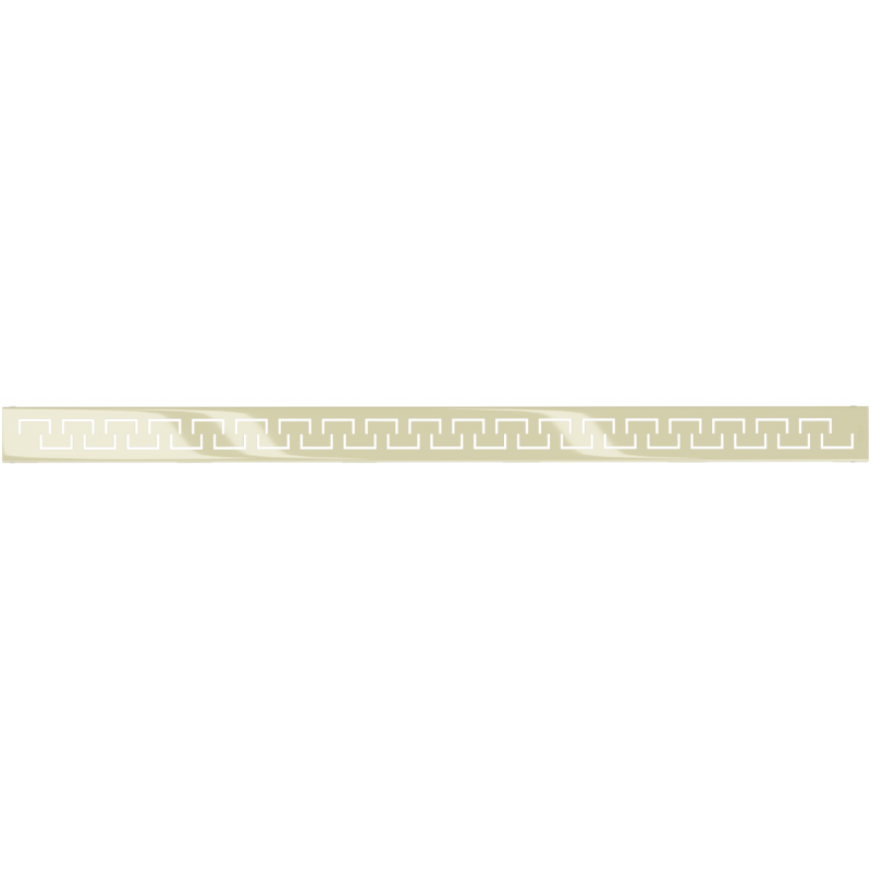 Mexen Flat M15 Abdeckung für Linienentwässerung 100 cm, Gold - 1524100