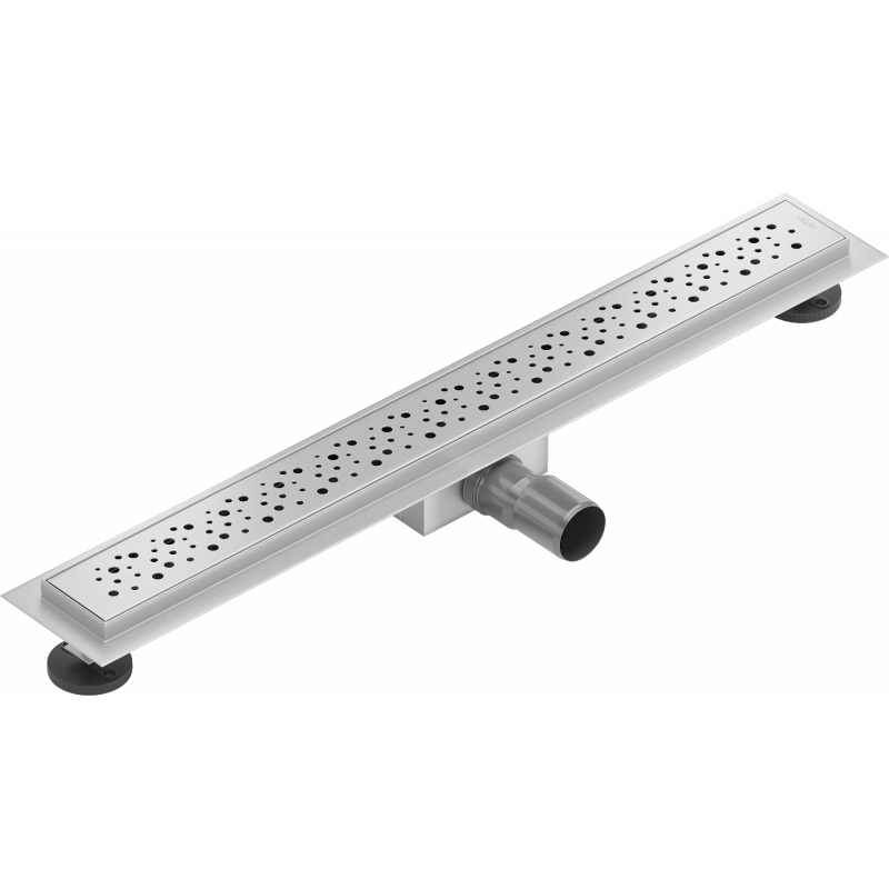 Mexen Flat M12 lineare Duschrinne 60 cm, Inox - 1021060-15