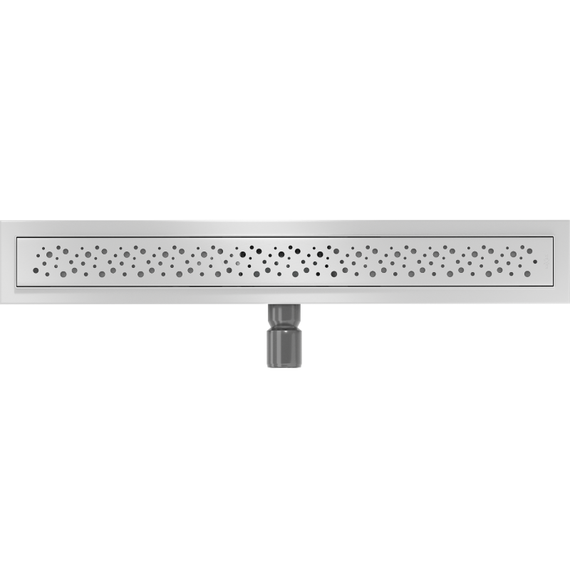 Mexen Flat M12 lineare Duschrinne 60 cm, Inox - 1021060-15