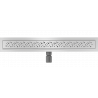 Mexen Flat M12 Linienentwässerung 70 cm, Edelstahl - 1021070-15