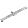 Mexen Flat M12 Linienentwässerung 80 cm, inox - 1021080-15