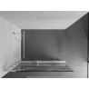 Mexen Kioto+ L Duschabtrennung mit Regal Walk-in 120 x 200 cm, weiße Welle, weiß - 800-120-123-20-97