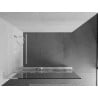 Mexen Kioto+ L Duschwand mit Regal Walk-in 70 x 200 cm, weißes Muster, weiß - 800-070-123-20-85