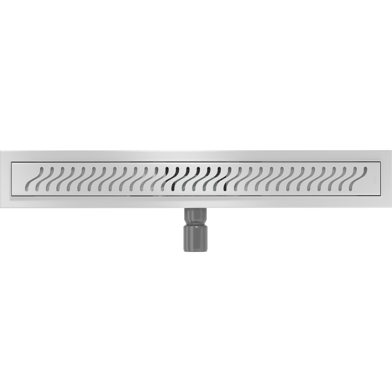 Mexen Flat M09 linienförmiger Abfluss 60 cm, Inox - 1028060-15
