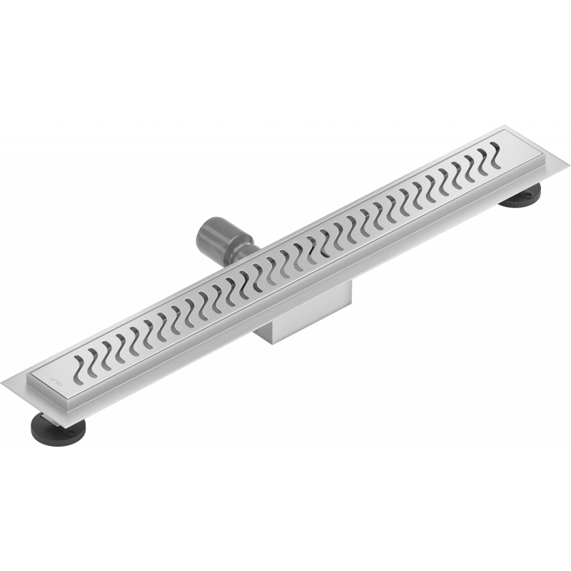 Mexen Flat M09 linienförmiger Abfluss 60 cm, Inox - 1028060-15