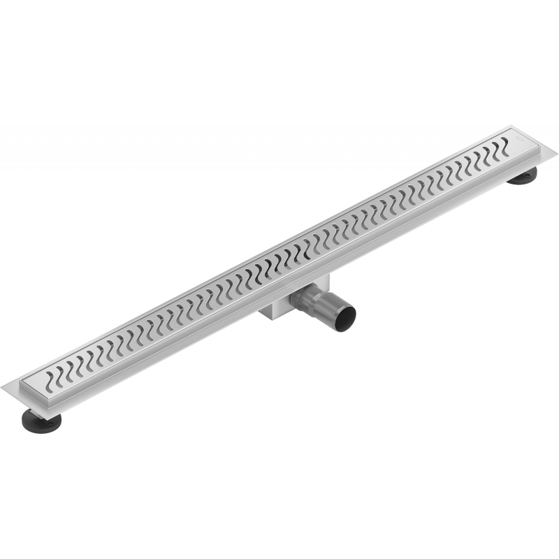 Mexen Flat M09 Linienentwässerung 80 cm, Inox - 1028080-15